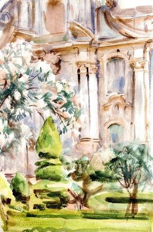Sargent - A Palace and Gardens, Spain
