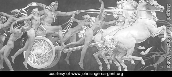 Apollo in His Chariot with the Hours