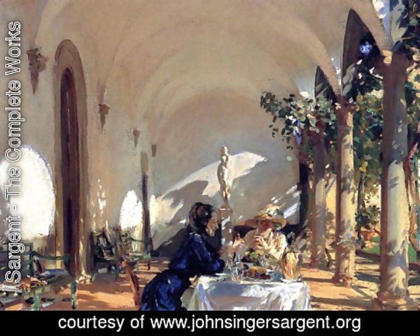 Sargent - Breakfast in the Loggia