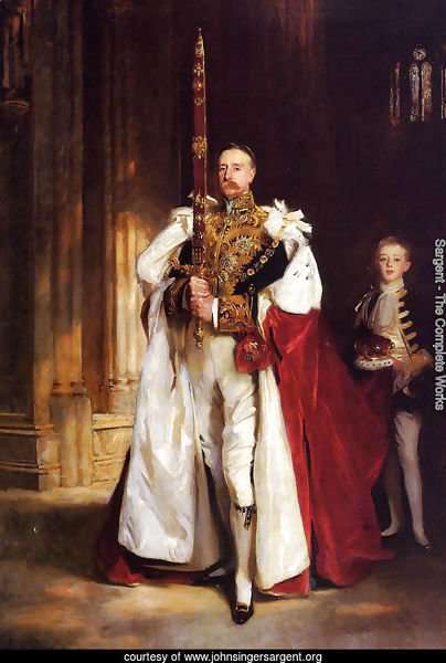 Charles Stewart, Sixth Marquess of Londonderry, Carrying the Great Sword of State at the Coronat