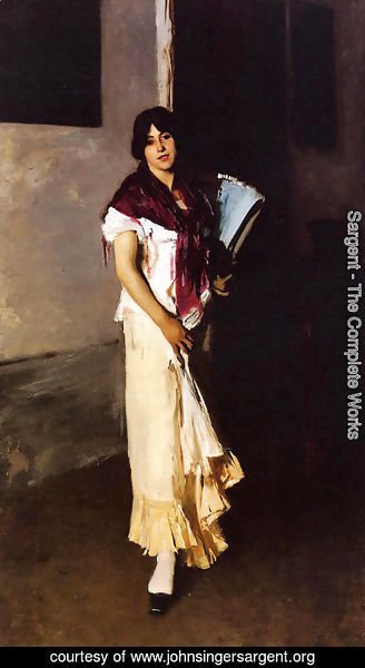 Sargent - Italian Girl with Fan