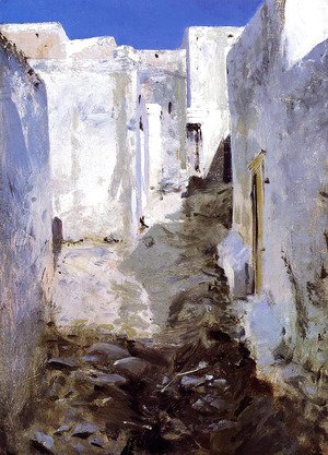Sargent - A Street in Algiers
