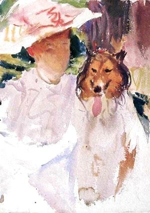 Sargent - Woman with Collie