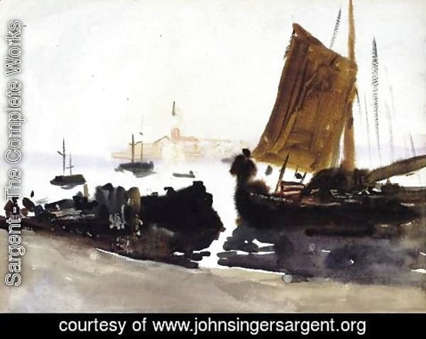 Sargent - Venice, Sailing Boat