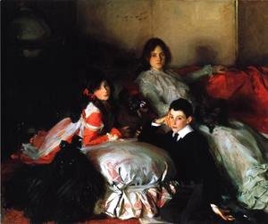 Sargent - Essie, Ruby and Ferdinand, Children of Asher Wertheimer