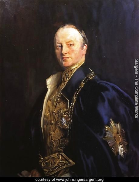 The Right Honourable Earl Curzon of Kedleston (George Nathanial Curzon)