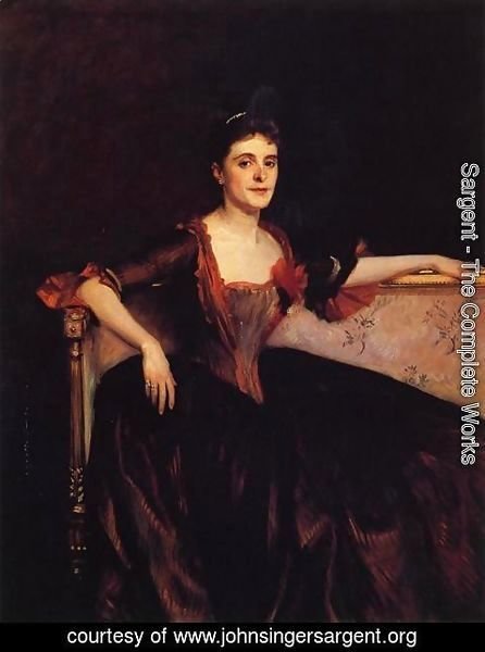Sargent - Mrs. Thomas Lincoln Manson Jr (Mary Groot)