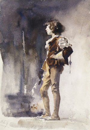 Sargent - Boy in Costume Early 1880s