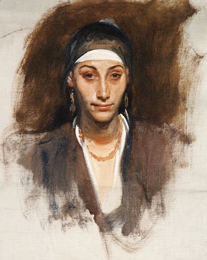 Sargent - Egyptian Woman with Earrings