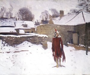 Mannikin in the Snow