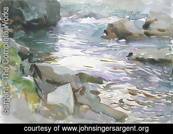 Sargent - Stream and Rocks