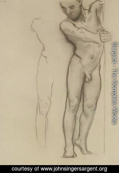 Sargent - Study For A Male Nude