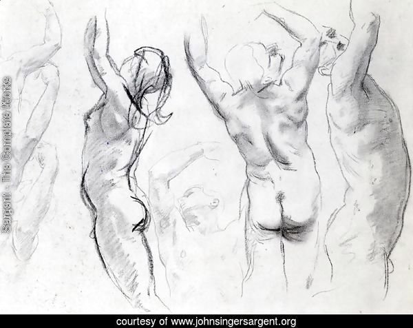 Studies of a Nude Youth