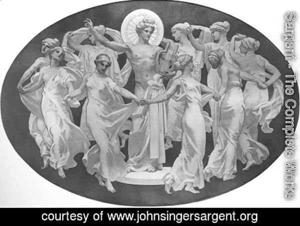 Sargent - Apollo And The Muses