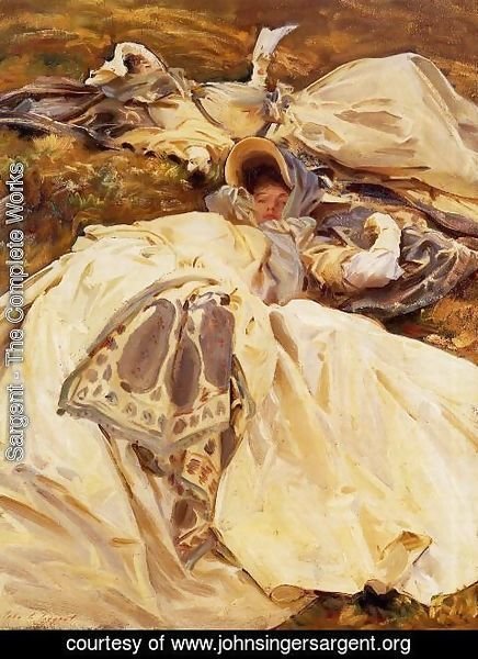 Sargent - Two Girls In White Dresses