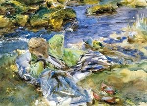 Sargent - Turkish Woman By A Stream