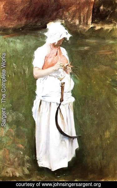 Sargent - Girl With A Sickle