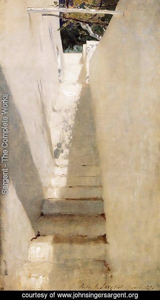 Sargent - Staircase In Capri