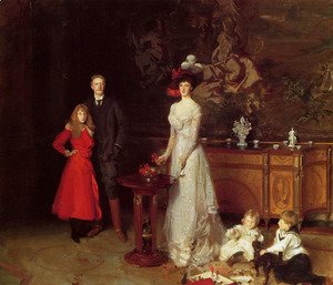 Sargent - Sir George Sitwell, Lady Ida Sitwell and Family