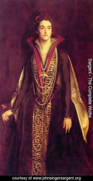 Sargent - The Countess of Rocksavage, later Marchioness of Cholmondeley