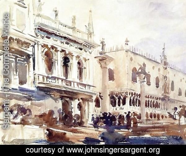 Sargent - The Piazzetta and the Doge's Palace