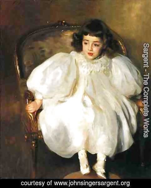Sargent - Expectancy (or Portrait of Frances Winifred Hill)