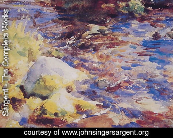 Sargent - Reflections Rocks and Water