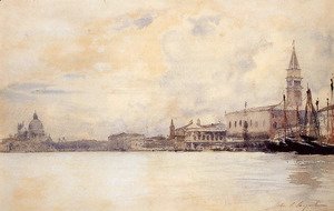 Sargent - The Entrance to the Grand Canal, Venice