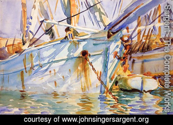 Sargent - In a Levantine Port