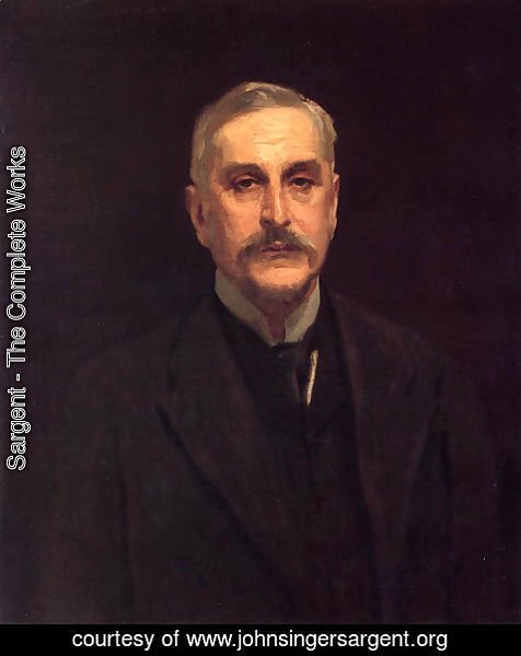 Sargent - Portrait of Colonel Thomas Edward Vickers