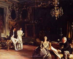 Sargent - An Interior in Venice
