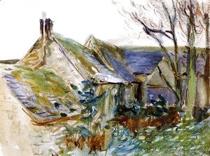 Sargent - Cottage at Fairford, Gloucestershire