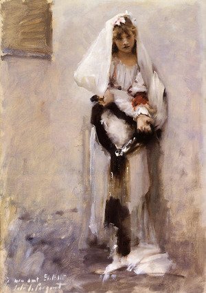 Sargent - A Parisian Beggar Girl