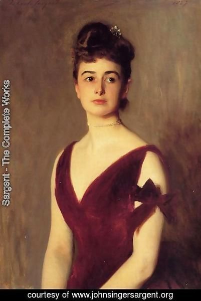 Sargent - Mrs. Charles E. Inches nee Louise Pomeroy