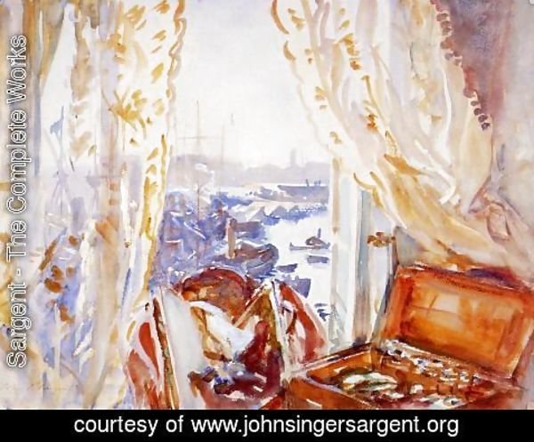 Sargent - View from a Window, Genoa