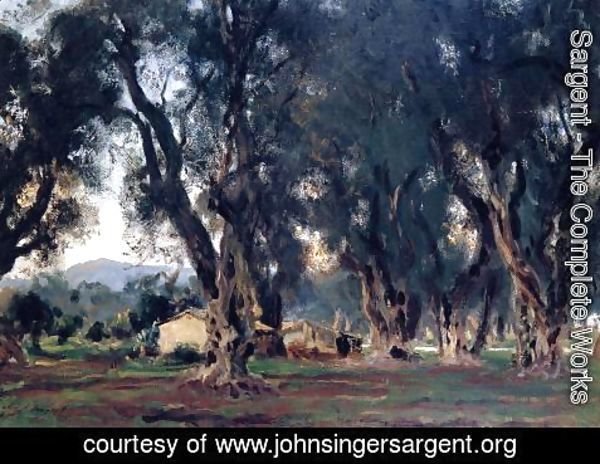 Sargent - Olive Trees at Corfu