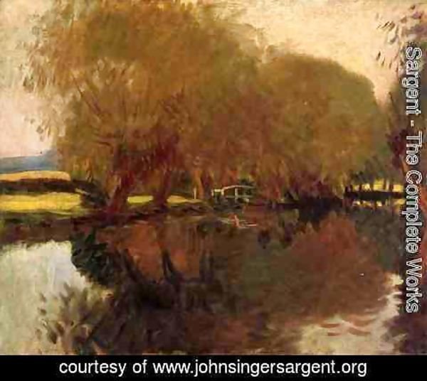 Sargent - A Backwater at Calcot Near Reading