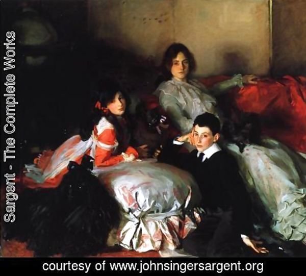 Sargent - Essie, Ruby and Ferdinand, Children of Asher Wertheimer