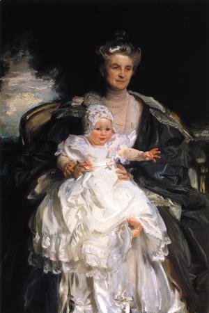Mrs. Henry Phipps and Her Granson Winston