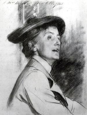 Sargent - Portrait of Dame Ethel Smyth