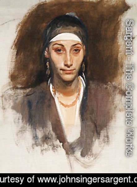 Egyptian Woman with Earrings