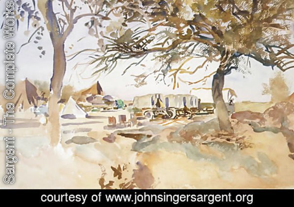 Sargent - Military Camp 1918