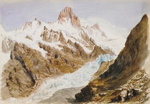 Splendid Mountain Watercolours Sketchbook 1870