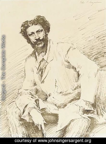 Sargent - Portrait of Carolus Duran
