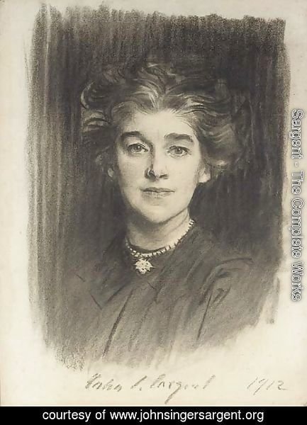 Sargent - Portrait of Mrs. Godfrey William Paget Mellor (Norah Alston)