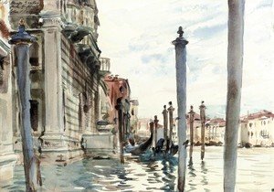 Sargent - The Grand Canal, Venice