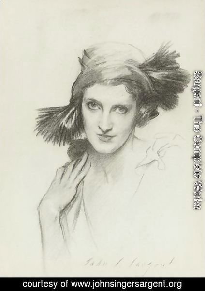 Sargent - Portrait Of The Honourable Mrs. Reginald (Daisy) Fellowes