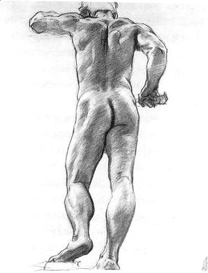 Sargent - Standing Male Figure