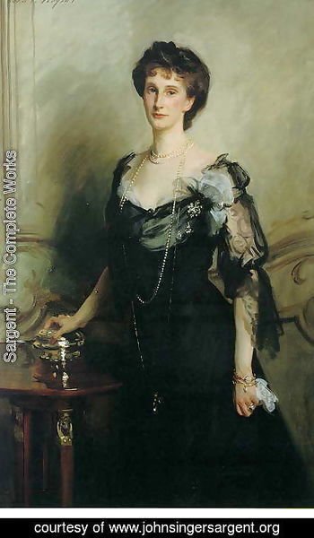 Sargent - Lady Evelyn Cavendish