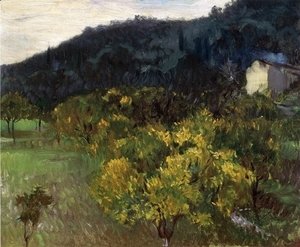 Sargent - Landscape near Grasse